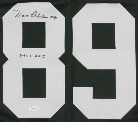 Dave Robinson Signed Green Bay Packers Jersey Inscribed "HOF 2013" (JSA COA)