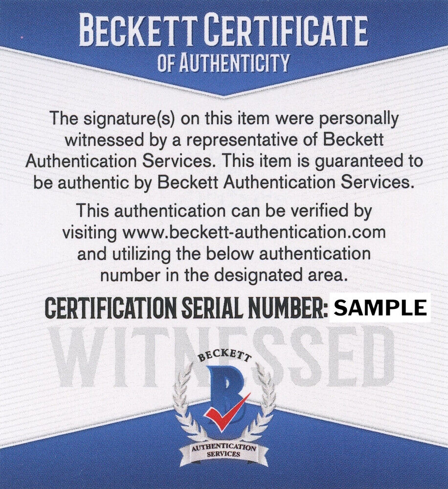 Gary Fencik Autographed Signed Chicago Bears Beckett Authenticated