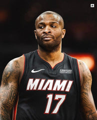 P. J. Tucker Signed Miami Heat Nike Style Jersey (JSA COA)