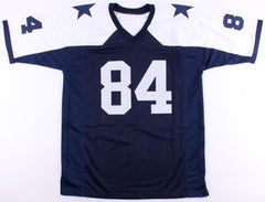 Jay Novacek Signed Dallas Cowboys Jersey (JSA COA) 3 Time Super Bowl Champion