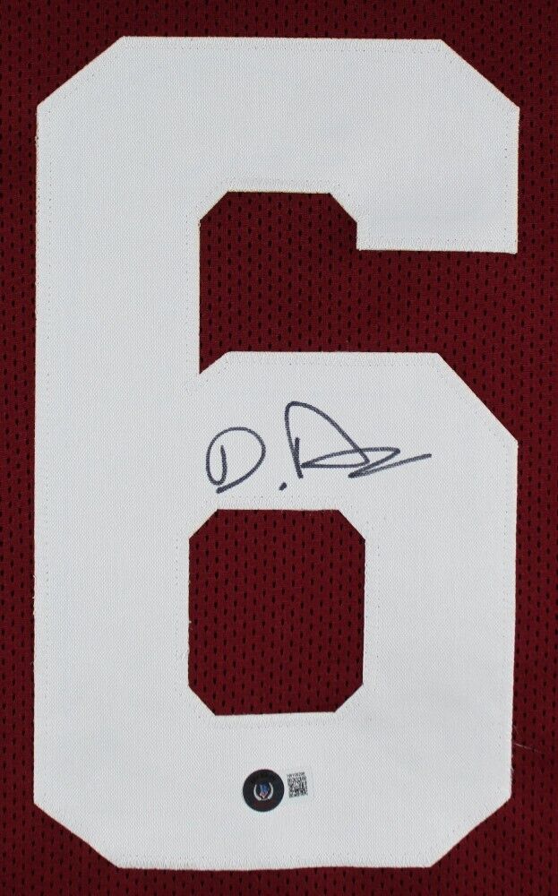 De'von Achane Signed Texas A&M Aggies Jersey (Beckett) Dolphin's 3rd Round Pick