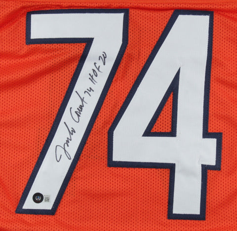 Jim "Jimbo" Covert Signed Orange Jersey Inscribed "HOF 20" (Beckett Hologram)