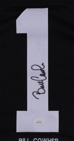 Bill Cowher Signed Pittsburgh Steelers Coach Highlight Stat Jersey (JSA COA)