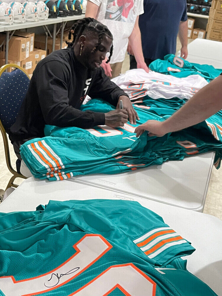 dolphins signed jersey