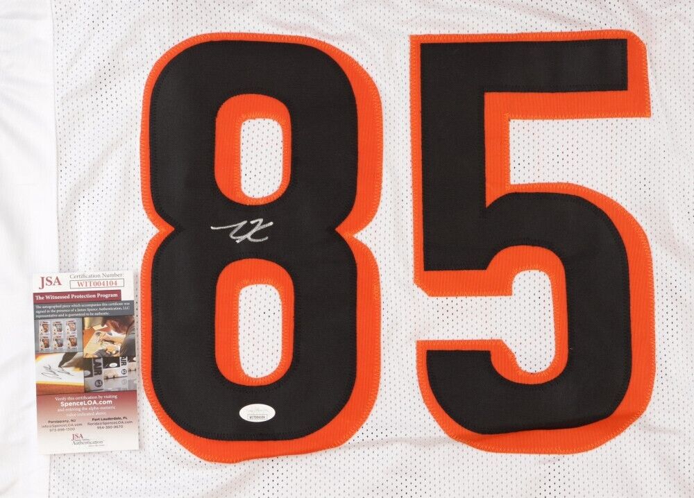 Joe Mixon Signed Cincinnati Bengals 35x43 Custom Framed Jersey (JSA  Hologram)