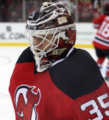 Cory Schneider Signed Devils Custom Jersey (Beckett)  New Jersey Goal Tender