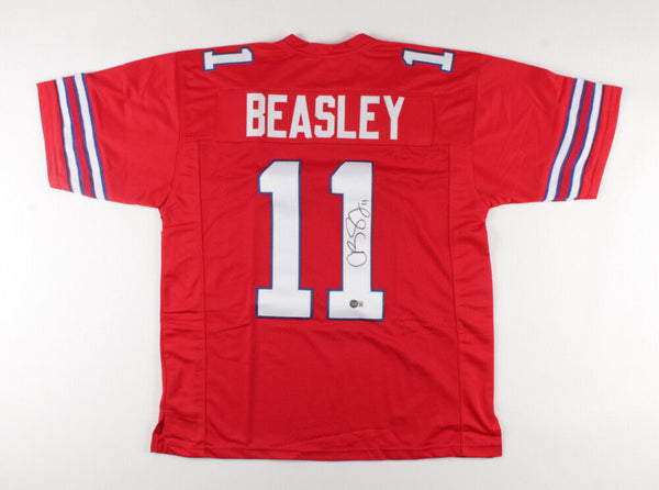 Cole Beasley Signed Buffalo Bills Jersey (Beckett Holo) 2nd Team All P –