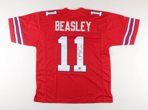 Cole Beasley Signed Buffalo Bills Jersey (Beckett Holo) 2nd Team All Pro WR 2020