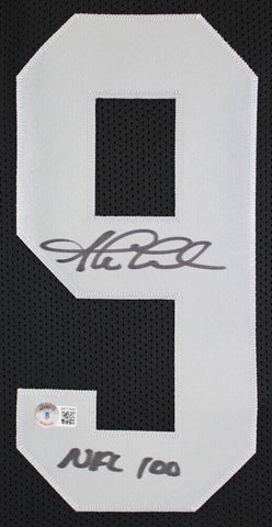 Shane Lechler Signed Oakland Raiders Jersey Inscribed "NFL 100" (Beckett) Punter