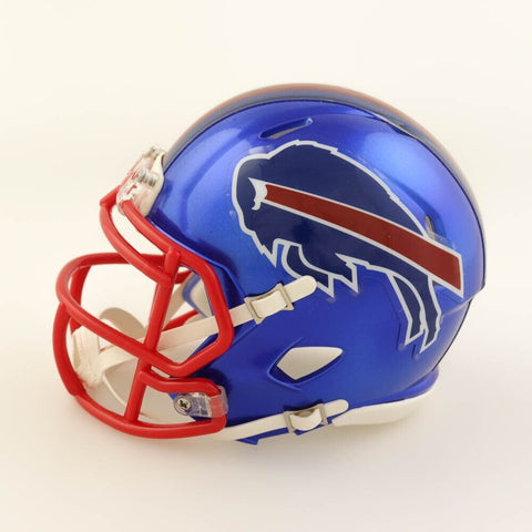 Isaiah McKenzie Signed Buffalo Bills Flash Alternate Speed Mini Helmet (Beckett)