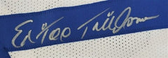 Ed "Too Tall" Jones Signed Cowboys Jersey (JSA COA) Dallas 3xPro Bowl Defsv End