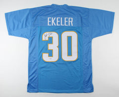 Austin Ekeler Signed Chargers Jersey (PSA COA)  Los Angeles #1 Running Back