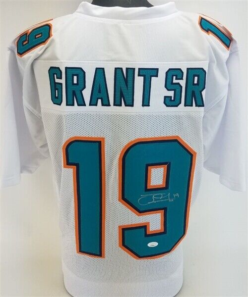 Jakeem Grant Sr Signed Miami Dolphins Jersey (JSA COA) Wide Receiver T –