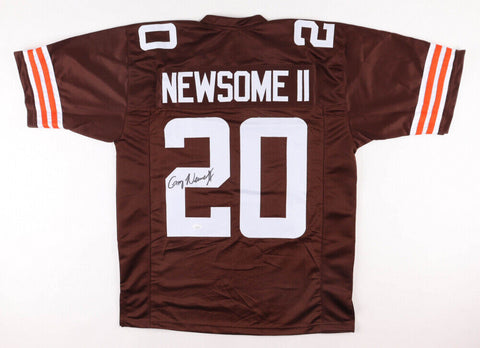 Greg Newsome II Signed Cleveland Browns Jersey (JSA COA) 2021 1sr Round Draft Pk