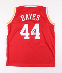 Elvin Hayes Signed Houston Rockets Jersey Inscribed "HOF 90" (JSA) 12x All Star