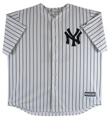 Aaron Hicks Signed Yankees Majestic Jersey (Fanatics & MLB) New York Outfielder
