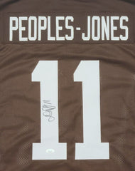 Donovan Peoples-Jones Signed Cleveland Browns Jersey (JSA COA) 2020 Pick W.R.