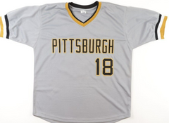 Andy Van Slyke Signed Pittsburgh Pirates Jersey (JSA COA) 3xAll Star Outfielder