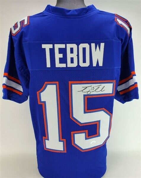 Tim Tebow Framed Jersey Autographed Signed Denver Broncos Tebow COA