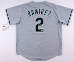 Hanley Ramirez Signed Miami Florida Marlins Jersey (Hollywood Collectibles COA)