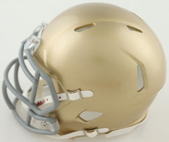 Benjamin Morrison Signed Notre Dame Fighting Irish Mini Helmet Jersey (JSA) DB