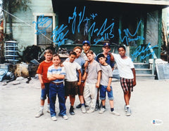 Signed 11x14 Photo by 6 Cast Members / 1993 Hit Film The Sandlot (Beckett & JSA)