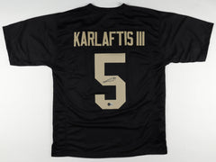 George Karlaftis Signed Purdue Boilermakers Jersey (Beckett) Chiefs Def. End