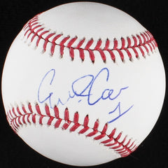 Carlos Correa Astros Signed OML Baseball (JSA COA) AL Rookie of the Year (2015)