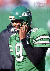 Jeff Blake Signed New York Jets Jersey (JSA COA) 1995 Pro Bowl Quarterback / ECU