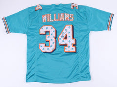 Ricky Williams Signed Miami Dolphins Jersey (JSA COA) 2002 NFL Rushing Leader