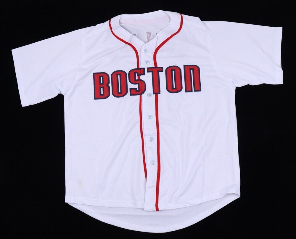 Bill Mueller Signed Red Sox Jersey (Beckett) 2xInsbd World Series & Ba –