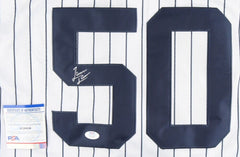 Jameson Taillon Signed New York Yankee Jersey (PSA COA) AL Pitcher Month July 21