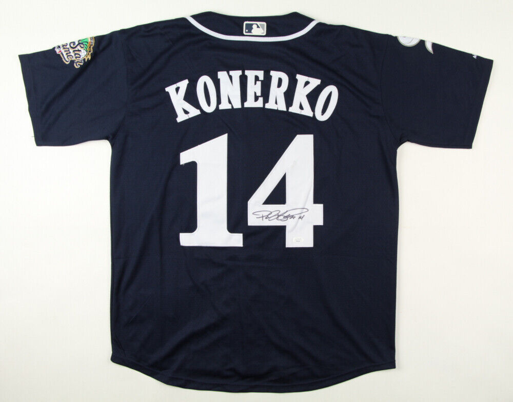 Paul Konerko Signed All Star Game Navy Blue Jersey (JSA COA) White Sox –