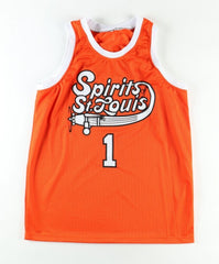 Freddie Lewis Signed ABA Spirits of St Louis Jersey (JSA COA) 3xABA Champ /Guard