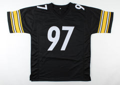 Cameron Heyward Signed Pittsburgh Steelers Jersey (Beckett COA) 3xPro Bowl D.T.