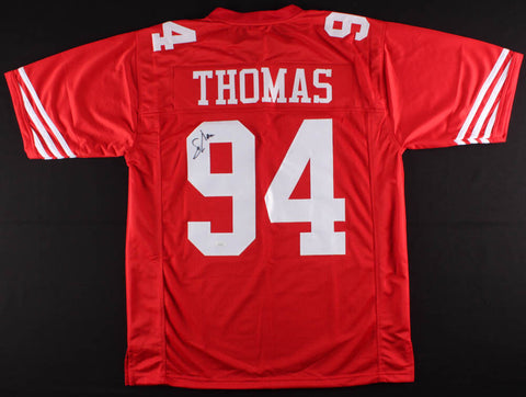 Solomon Thomas Signed 49ers Jersey (JSA COA) 2017 #3 Overall Pick NFL Draft D.E.