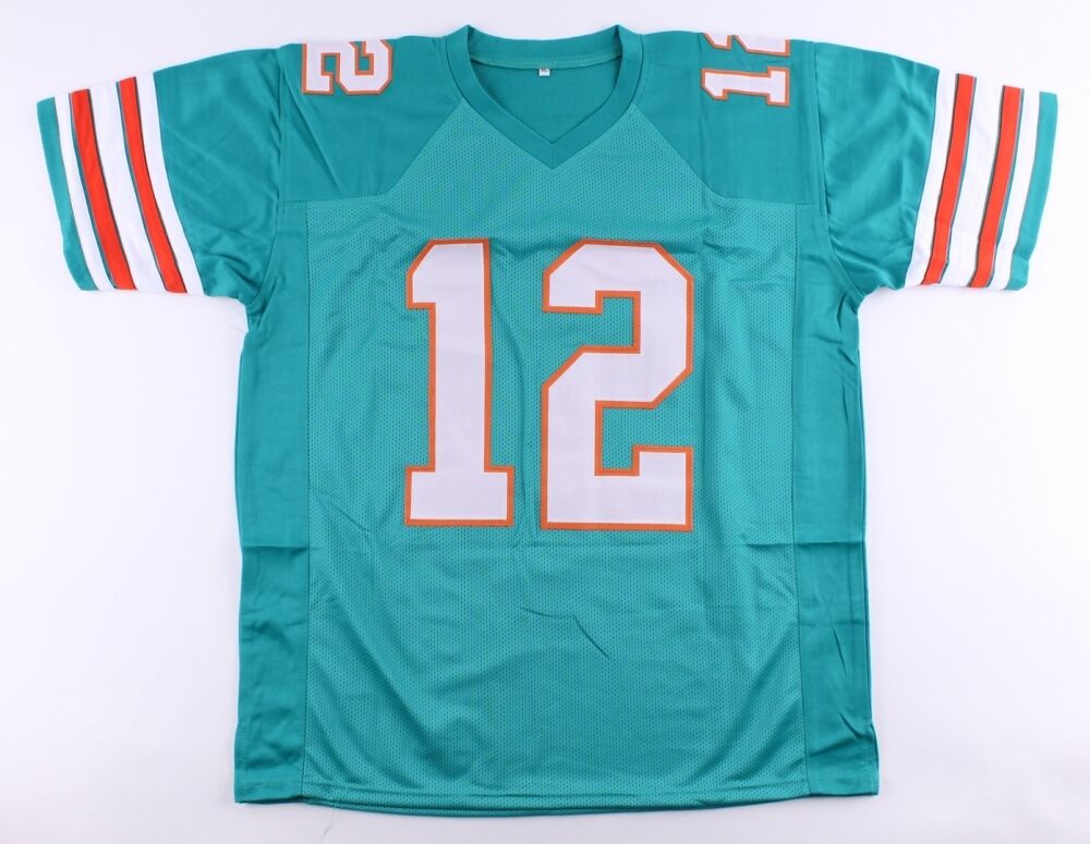 Bob Griese Miami Dolphins Signed White Custom Jersey