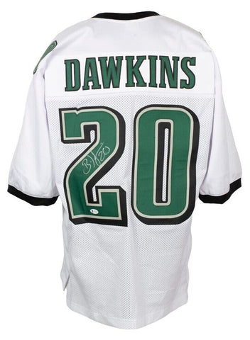 Brian Dawkins Signed Philadelphia Eagles Jersey (Beckett COA) 9xPro Bowl D. Back