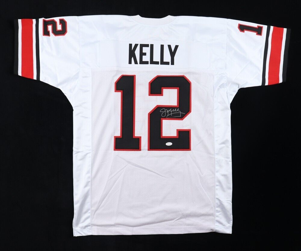 Jim Kelly Signed USFL's Houston Gamblers 1984 Jersey (JSA COA) 5×Pro Bowl QB