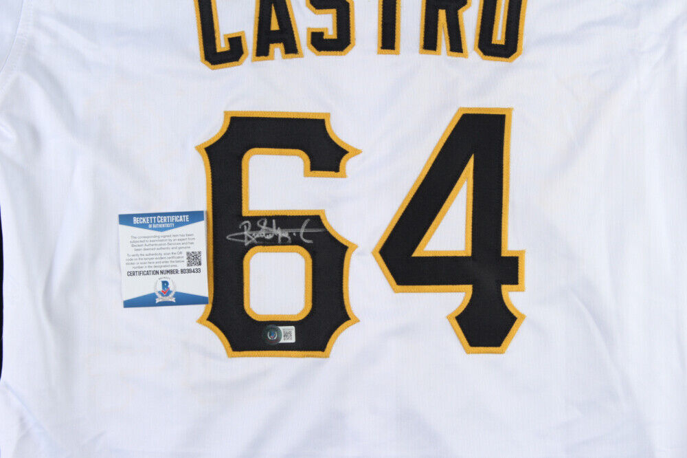 Rodolfo Castro Signed Pittsburgh Pirates Jersey (Beckett COA