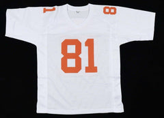 Alvin Harper Signed Tennessee Volunteers Jersey (JSA COA) Falcons R.B.