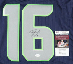 Tyler Lockett Signed Seattle Seahawks Jersey (JSA COA) 2015 Pro Bowl Receiver