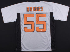 Lance Briggs Signed Chicago Bears Jersey (JSA COA) 7×Pro Bowl (2005–2011) L.B.