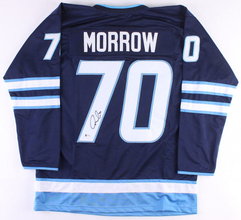 Joe Morrow Signed Winnipeg Jets Jersey (Beckett) 1st Round Pick 2011 NHL Draft