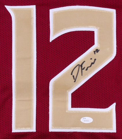 Deondre Francois Signed Florida State Seminoles Jersey (JSA) ACC Rookie ot Year