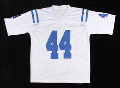 Dallas Clark Signed Indianapolis Colts Custom Photo Jersey (JSA COA) SB XLI T.E.