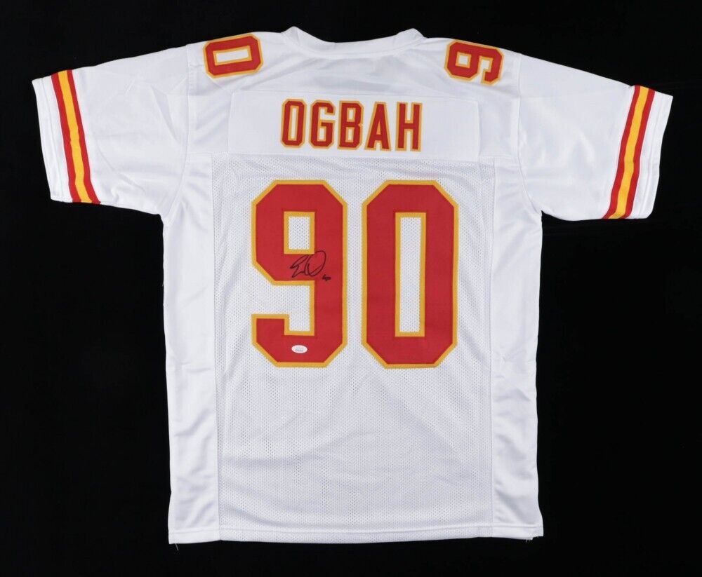 Emmanuel Ogbah Signed Kansas City Jersey (JSA COA) All Pro Defensive End