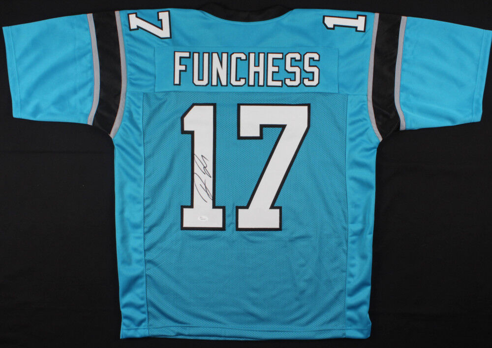 Devin Funchess Signed Panthers Custom Jersey (JSA COA) Carolina