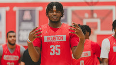 Jarace Walker Signed Houston Cougar Jersey (Beckett) 2023 ACC Freshman o/t Year