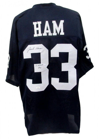 Jack Ham Signed Penn State Nittany Lions Jersey Inscribed "CHOF 90" (JSA COA)